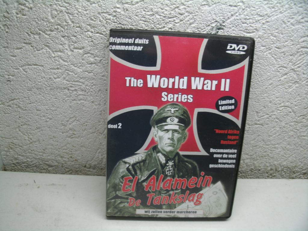 dvd 194b the world war el alamein de tankslag, Ophalen of Verzenden, Zo goed als nieuw