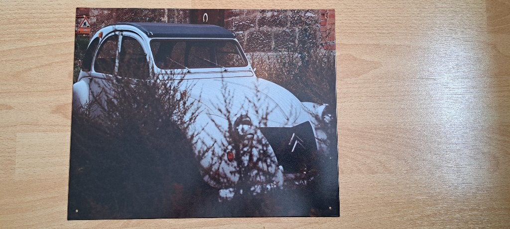Citroen 2CV, Verzamelen, Ophalen of Verzenden, Nieuw, Reclamebord