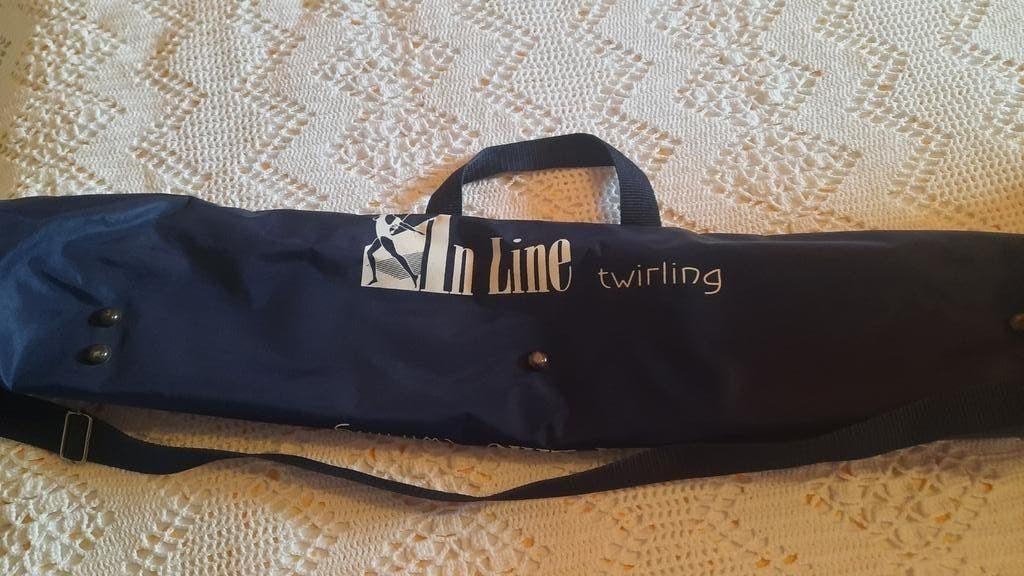 In Line Twirling tas - Donkerblauw, Ophalen of Verzenden, Gebruikt
