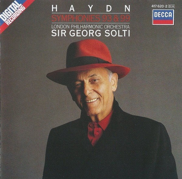HAYDN Symphonies 93 & 99 CD SOLTI DECCA NIEUWSTAAT, Ophalen of Verzenden, Classicisme, Zo goed als nieuw, Orkest of Ballet