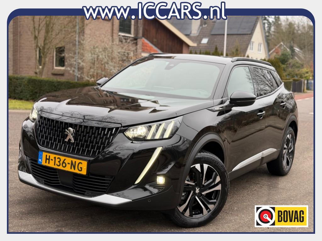 Peugeot 2008 1.2 Benzine GT-LINE - 2020 - Incl BTW., Voorwielaandrijving, Gebruikt, Euro 6, 1199 cc
