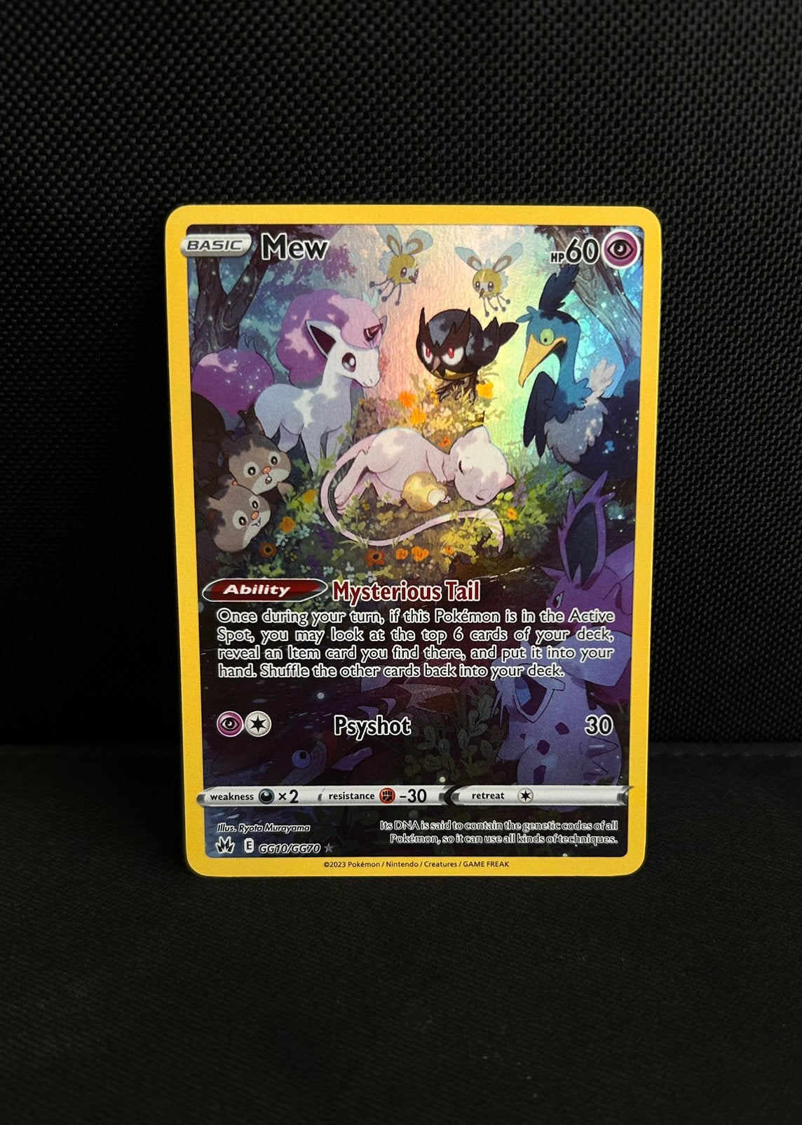 Pokemon Crown Zenith Mew GG10/GG70, Ophalen of Verzenden, Zo goed als nieuw