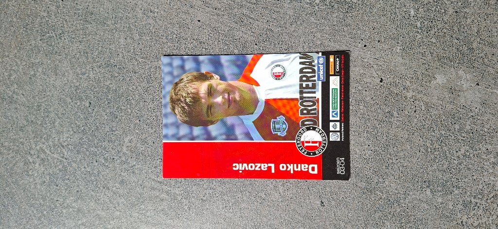 Spelerskaart; Danko Lazovic # Feyenoord / PSV, Ophalen of Verzenden, Nieuw, Feyenoord, Spelerskaart