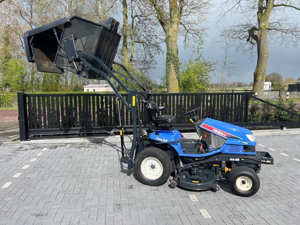Iseki SXG 22 hooglosser / hooglossende zitmaaier, Ophalen, Gebruikt, Iseki, 120 cm of meer