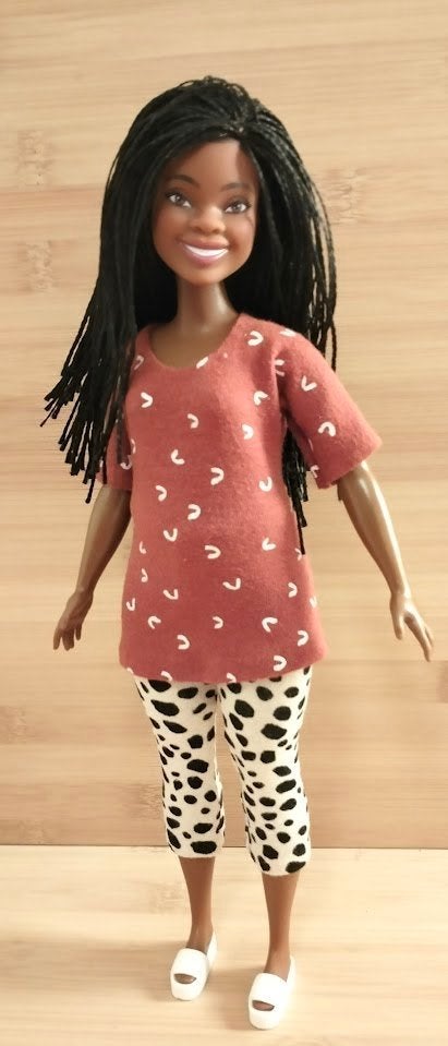10.5"   Petite Curvy Barbie fashion by A.R.O, Verzenden, Nieuw, Fashion Doll