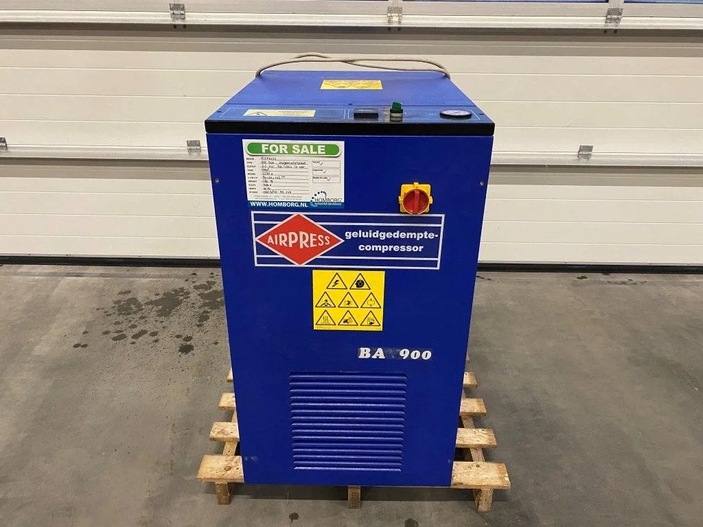 Airpress BA 900 5.5 kW 10 Bar 822 L / min Elektrische Zuiger, Ophalen of Verzenden