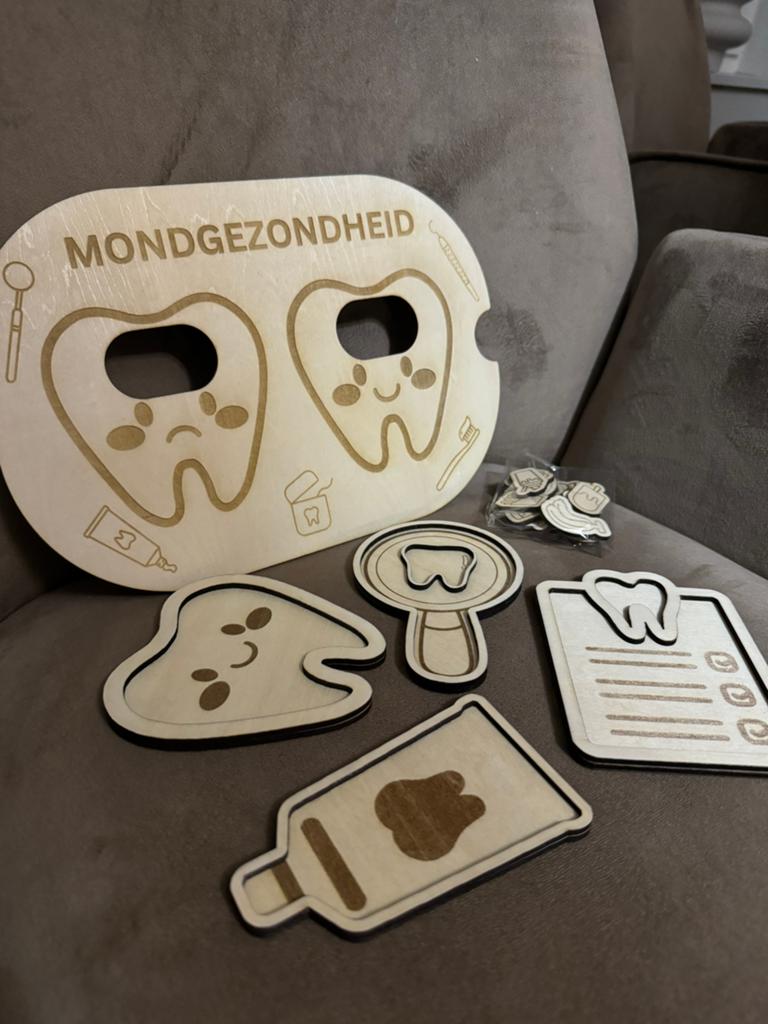 Sensoryplay set tandarts thema, Kinderen en Baby's, Speelgoed | Educatief en Creatief, Ophalen of Verzenden, Nieuw