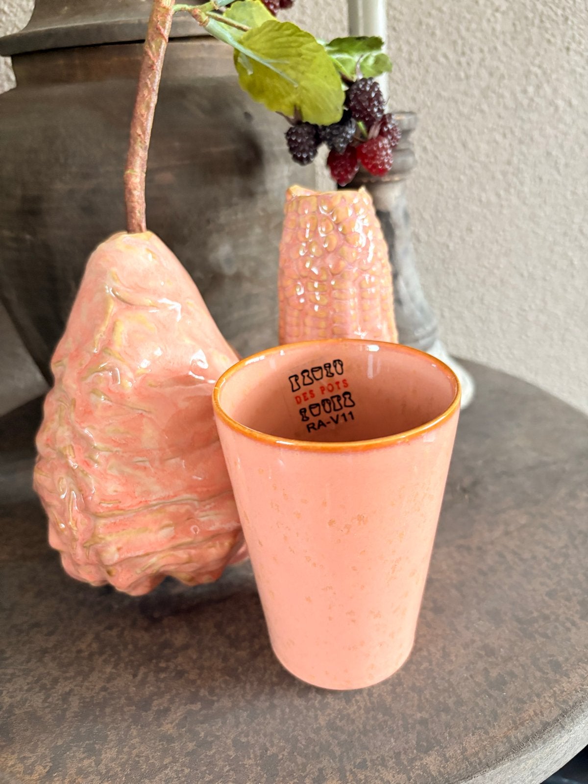 Mooie vaasjes Des Pots - Nieuw, Ophalen of Verzenden, Nieuw, Steen/keramiek
