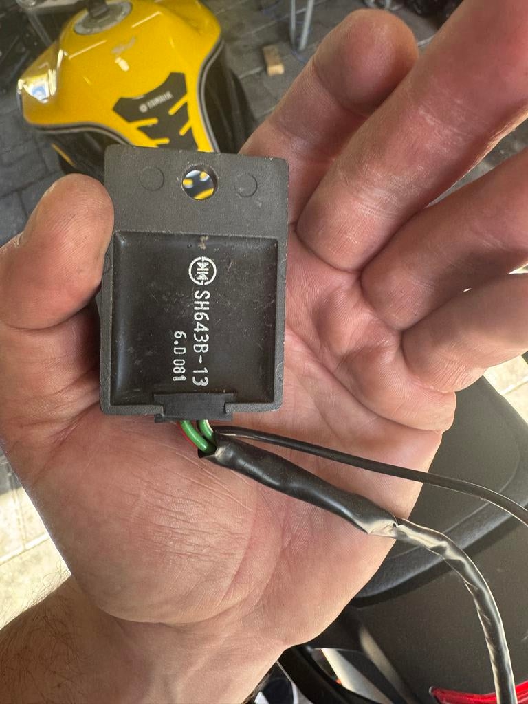 Gelijkrichter voor Yamaha 9.9pk 4t buitenboordmotor, Watersport en Boten, Ophalen, Gebruikt, Elektra en Verlichting, Motorboot