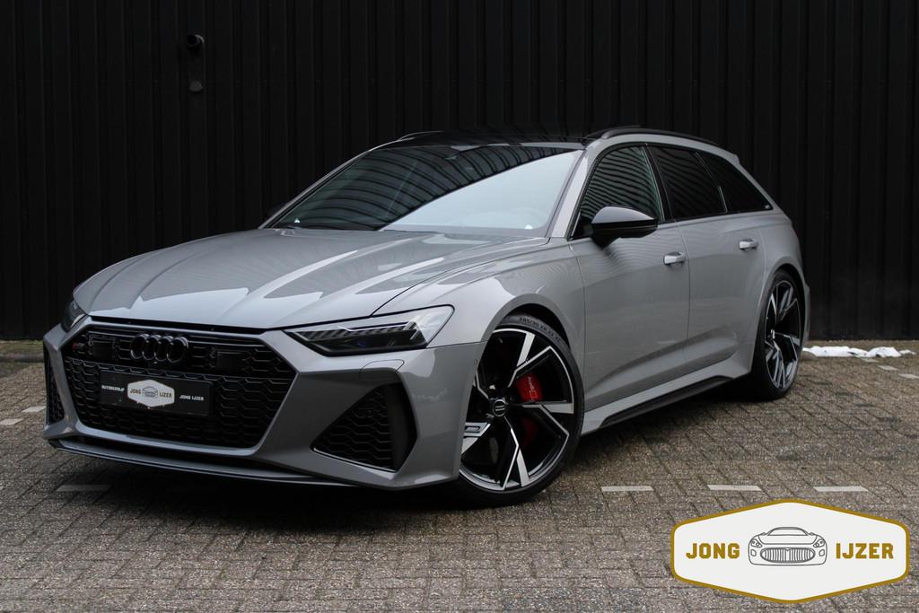 Audi RS6 Avant 4.0 TFSI quattro FULL OPTIONS!, Automaat, Lichtsensor, Gebruikt, 600 pk