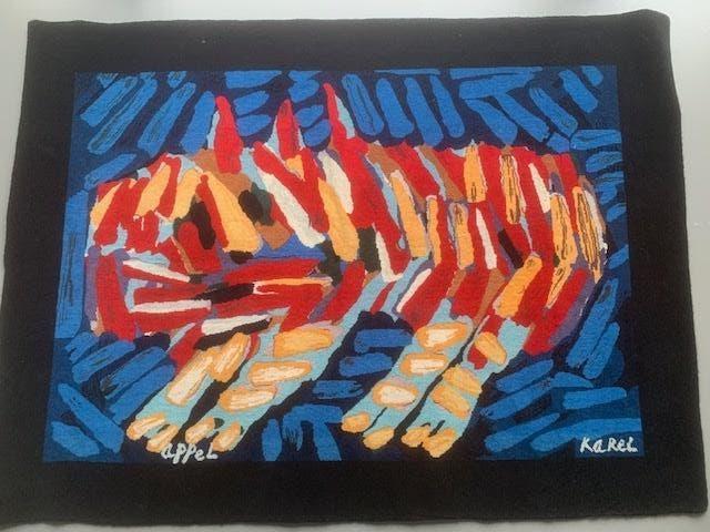 Karel Appel "The Cat", Ophalen