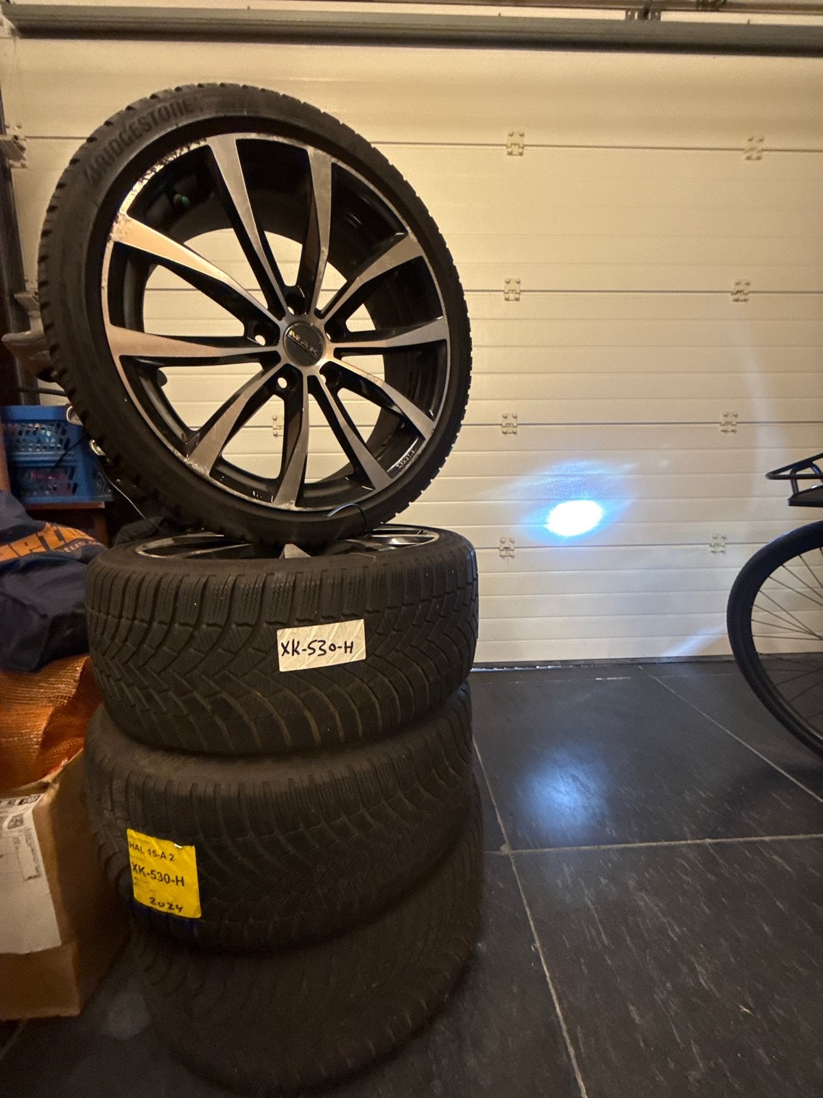 Winterbanden met velgen voor Mini Clubman, Auto-onderdelen, Banden en Velgen, Ophalen, 18 inch, Gebruikt, Banden en Velgen