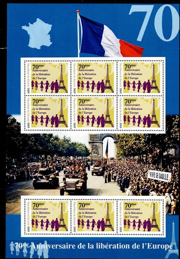 Burundi  Postfris en gestempeld, Postzegels en Munten, Verzenden, Overige landen, Postfris