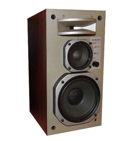 Technics SB-R2 luidsprekers, vintage luidspreker uit 1989, Ophalen, Zo goed als nieuw, 60 tot 120 watt, Overige merken