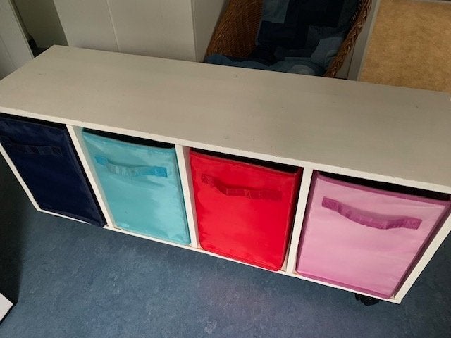 Praktisch opbergmeubel voor kinderenspeelgoed, Ophalen, Gebruikt