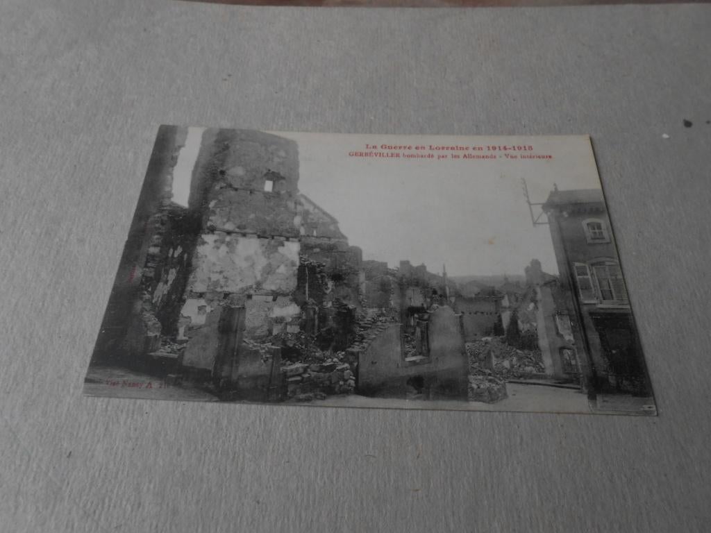 LA GUERRE en LORRAINE  1914 en 1915, Ophalen of Verzenden, Voor 1920, Ongelopen, Overige thema's