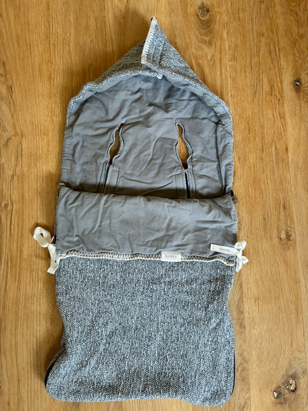 Voetenzak Koeka baby autostoel, Kinderen en Baby's, Ophalen, Gebruikt, 70 tot 85 cm, Overige typen