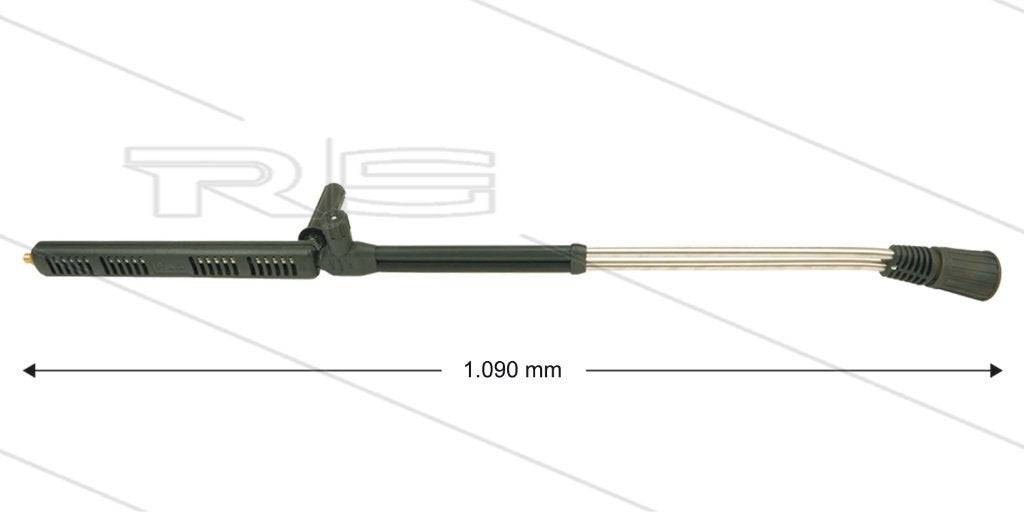 RVS Dubbele Spuitlans 1090mm Met Bovenregelaar, Auto diversen, Verzenden