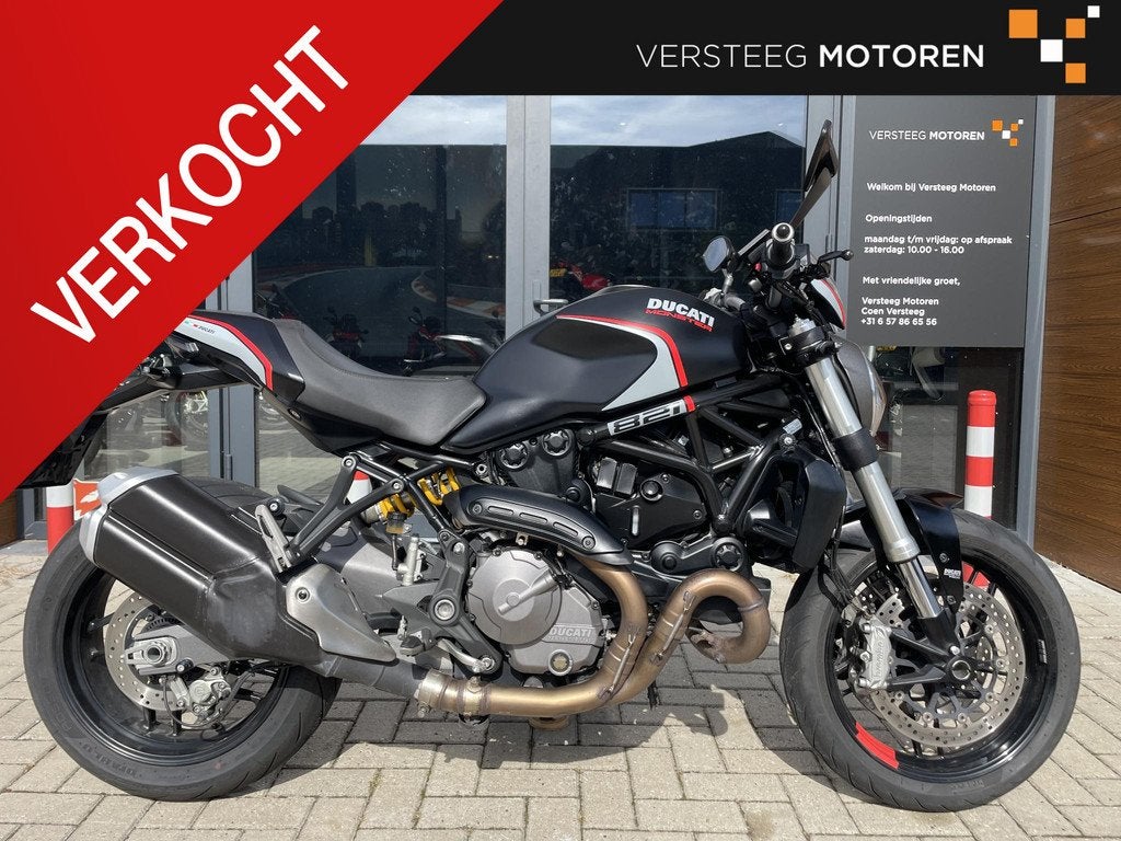Ducati Monster 821 Stealth NL motor # dealeronderhouden, Motoren, Motoren | Ducati, Bedrijf, Meer dan 35 kW, 821 cc, Traction Control