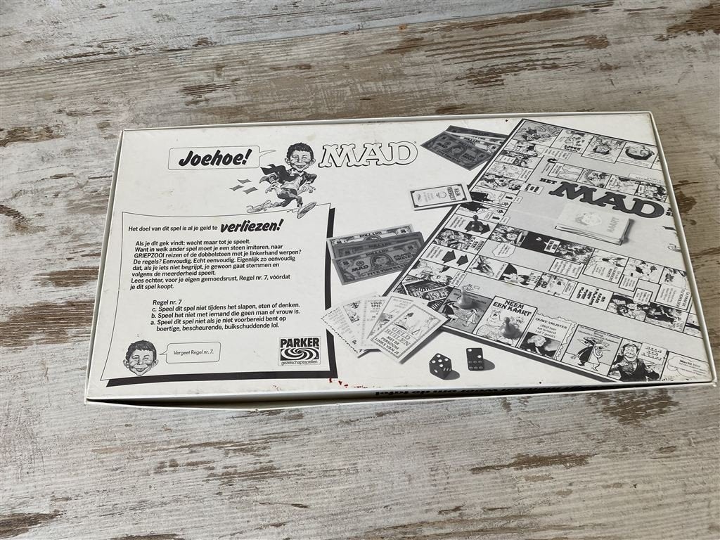 het mad spel Parker [s510], Verzenden, Zo goed als nieuw