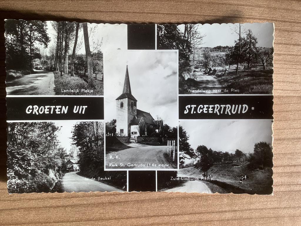 ansichtkaart St. Geertruid, Verzamelen, Ophalen of Verzenden, Gelopen, Noord-Brabant