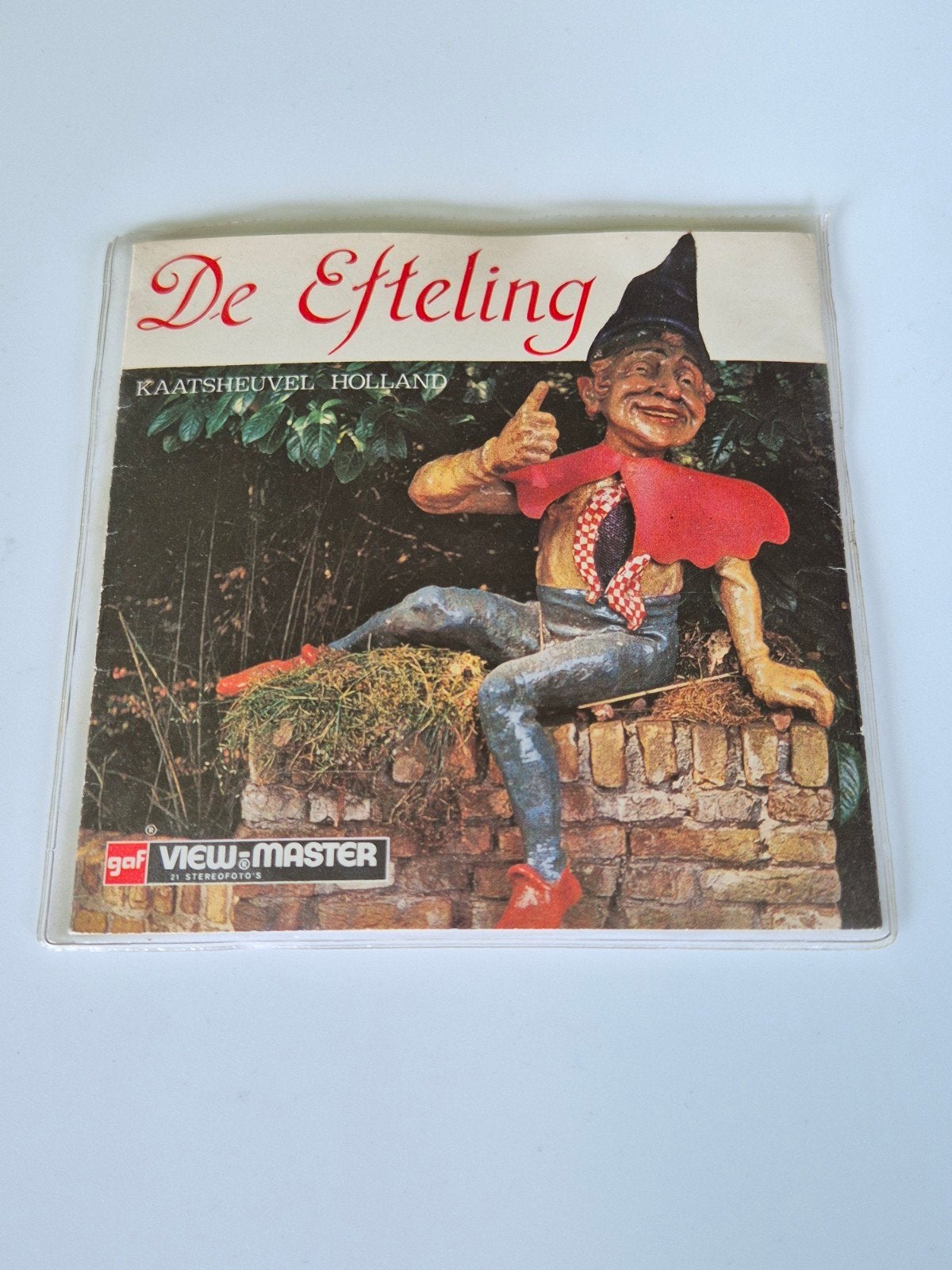 Vintage View-Master Efteling Schijven (3 stuks) met boekje, Verzamelen, Ophalen of Verzenden, Gebruikt, Overige typen