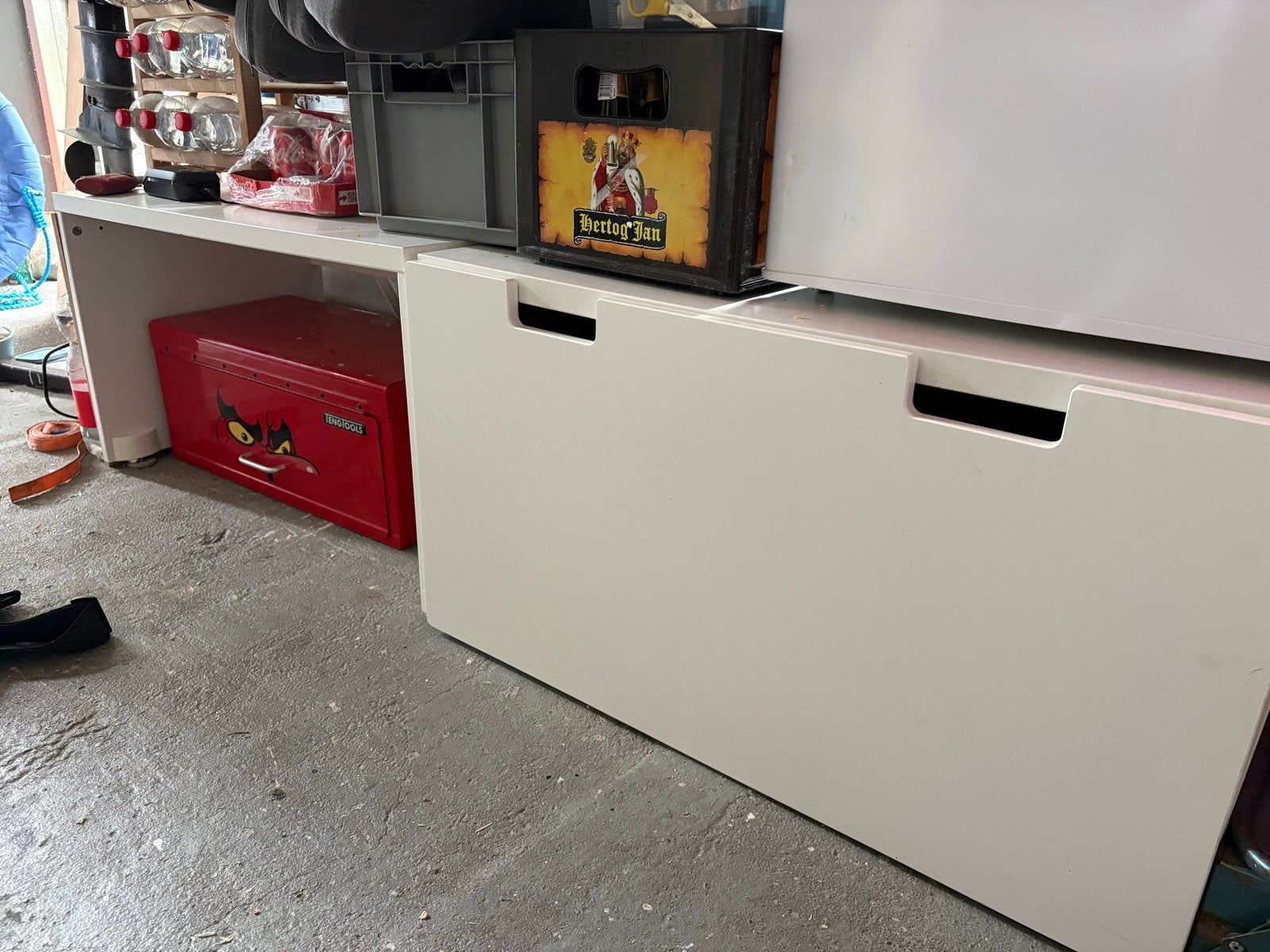 IKEA Stuva kisten (1 met lade, 1 zonder) - Gebruikt, Ophalen, Gebruikt, 50 tot 100 cm, 50 tot 75 cm