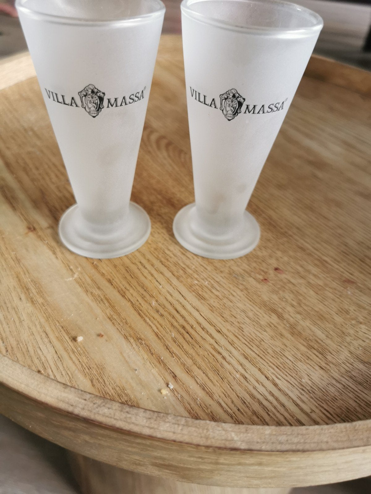2 limoncello glazen, Ophalen, Zo goed als nieuw, Overige typen