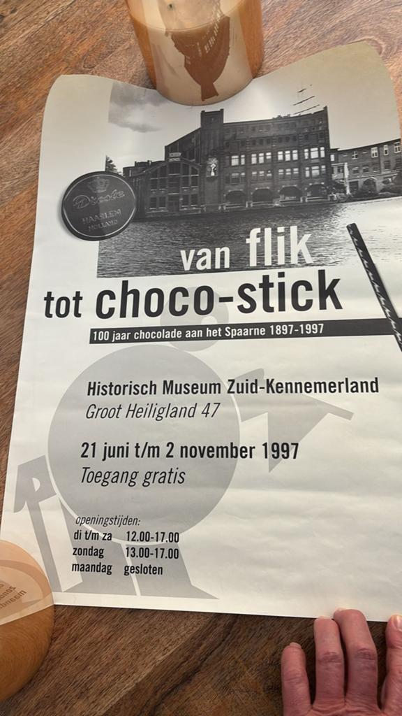 Droste tentoonstelling poster, Ophalen, A1 t/m A3, Overige onderwerpen, Rechthoekig Staand