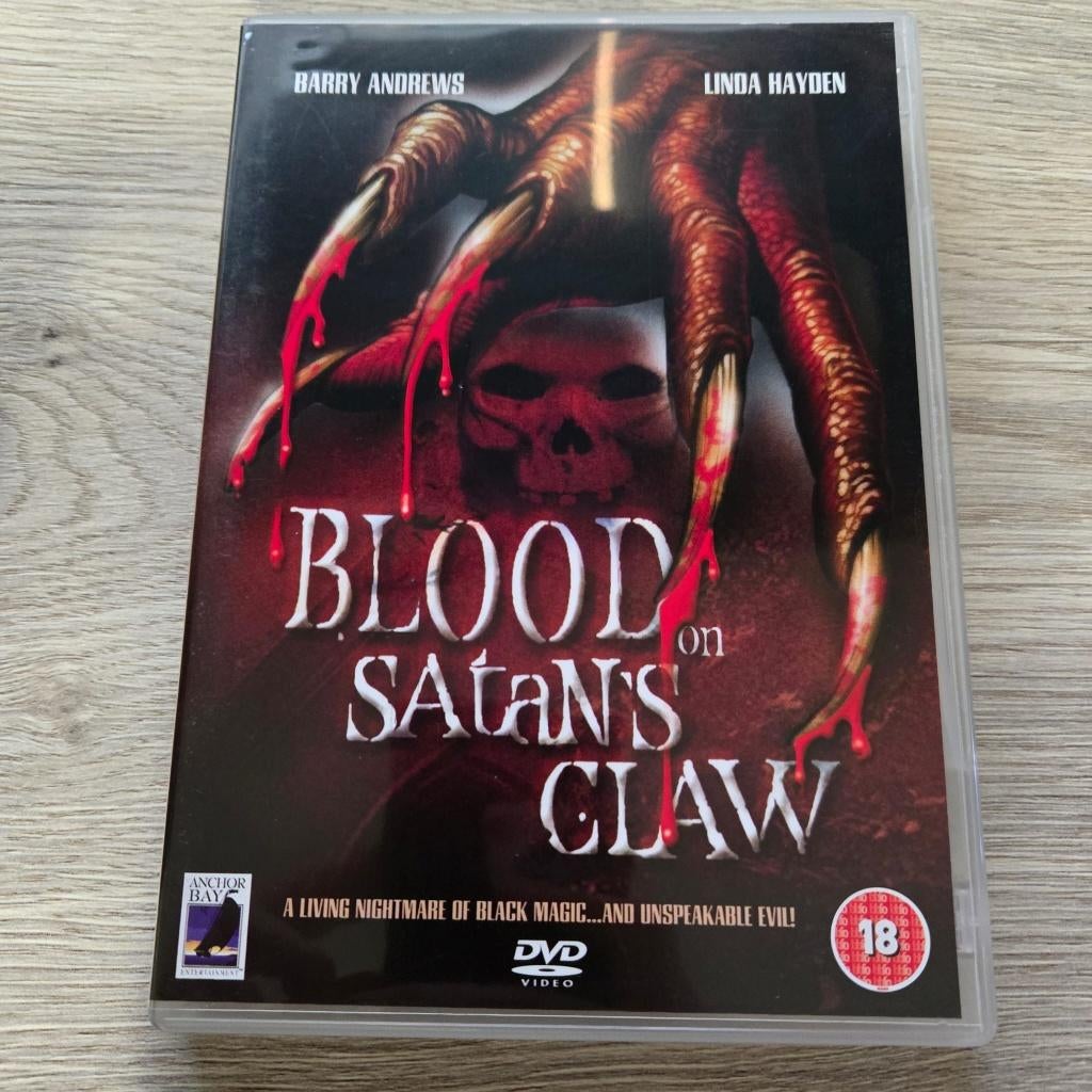 Blood on Satan's Claw (Anchor Bay) 4 HALEN = 3 BETALEN, Alle leeftijden, Ophalen of Verzenden, Zo goed als nieuw, Slasher