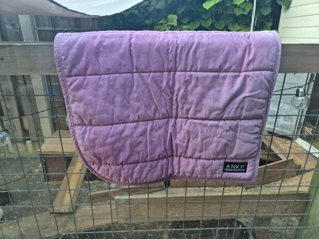 Anky pad roze, Dressuurdekje, Zo goed als nieuw, Anky, Roze