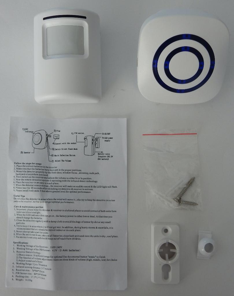 Draadloze deurbel, Ophalen of Verzenden, Nieuw, Draadloos