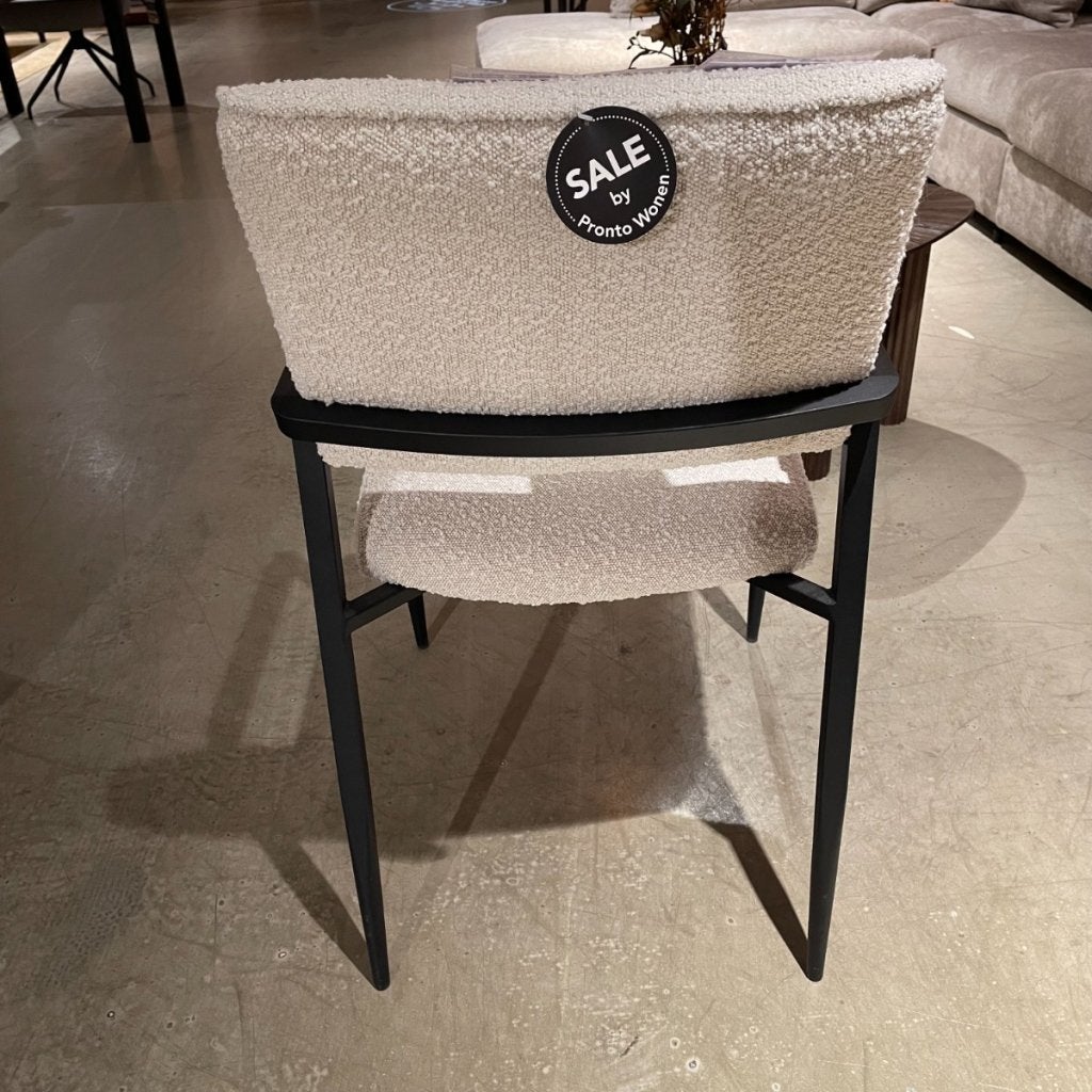 Jisca Armstoel Stof Touch Pearl Set van 4 - Pronto Wonen, Huis en Inrichting, Stoelen, Niet ingevuld, Niet ingevuld, Niet ingevuld