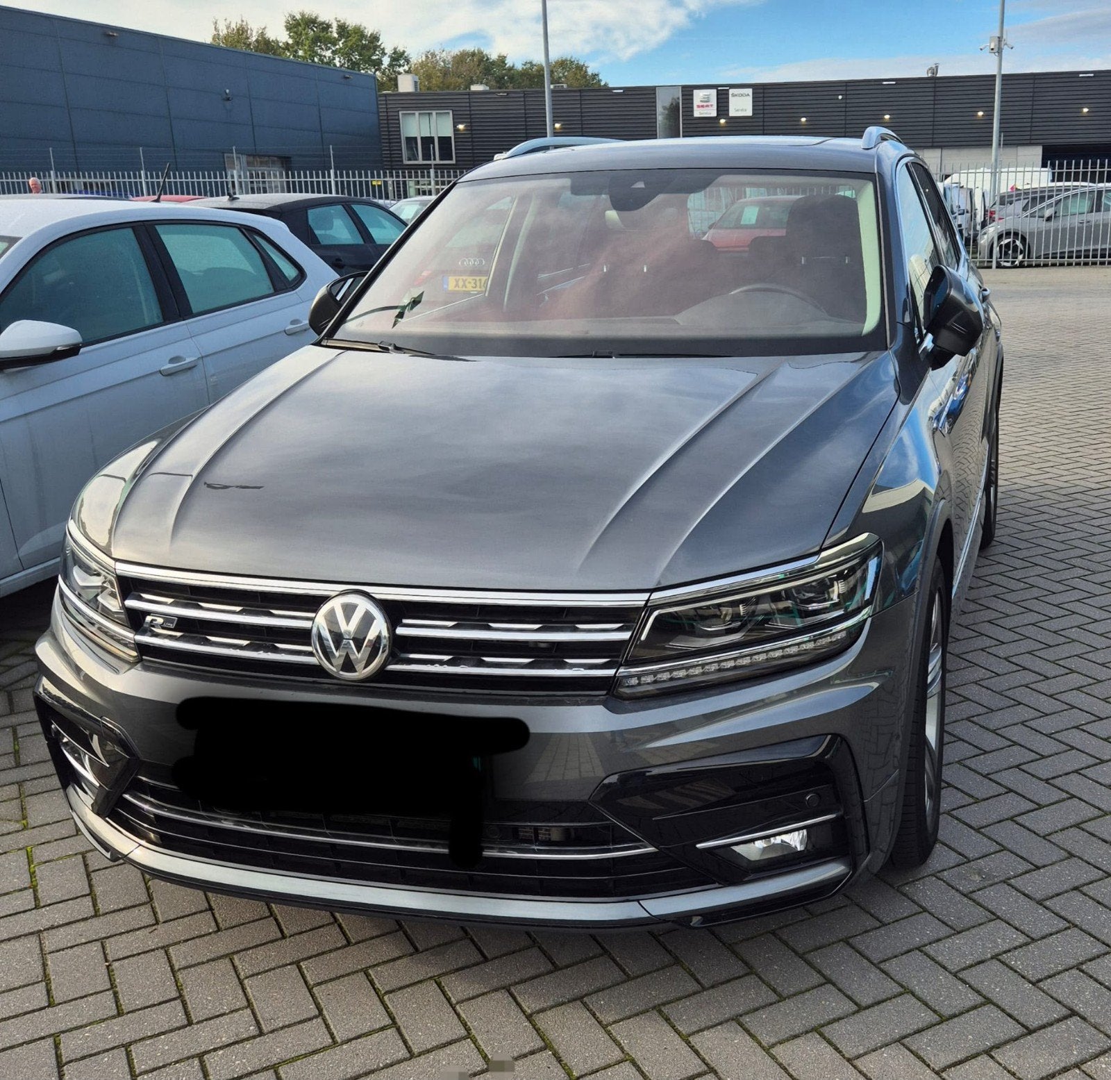 Volkswagen Tiguan 2.0TSI 132KW/180PK 4M A7 M16 2018 Grijs, Automaat, 4 cilinders, 1984 cc, 179 pk