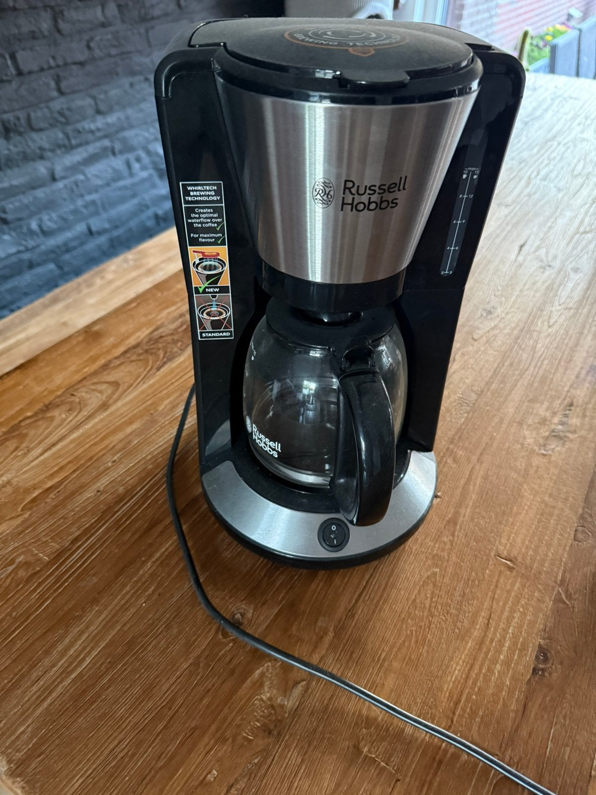 Russell Hobbs, 10 kopjes of meer, Ophalen, Zo goed als nieuw, Koffiemachine