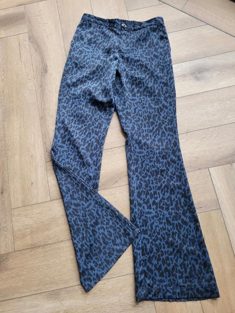 Leuke broek met wijde pijpen van Fabienne Chapot, maat S, Kleding | Dames, Broeken en Pantalons, Blauw, Ophalen of Verzenden, Zo goed als nieuw