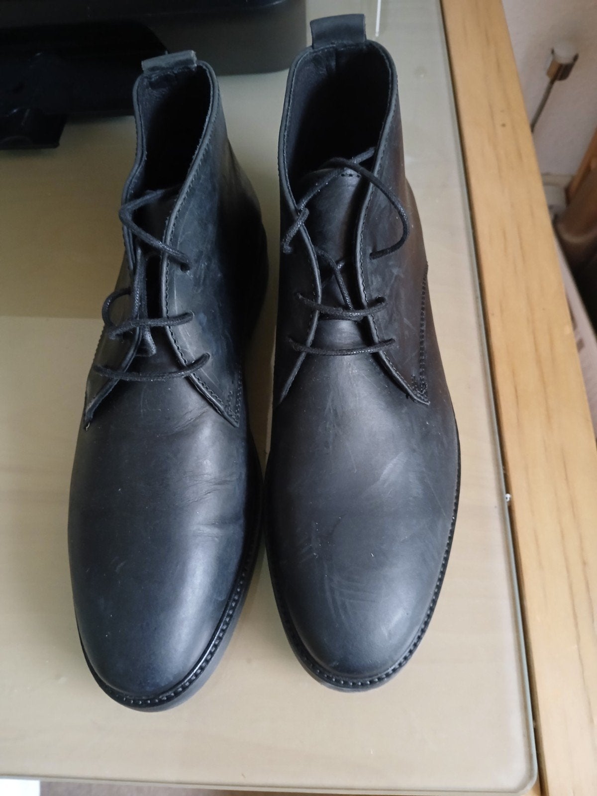 Sacha Zwarte Leren Boots Maat 42, Verzenden, Zwart, Boots, Nieuw