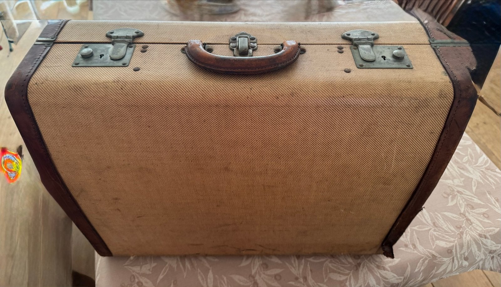 Vintage koffer Victor Luggage - Zumpolle Amsterdam, Ophalen of Verzenden, Gebruikt