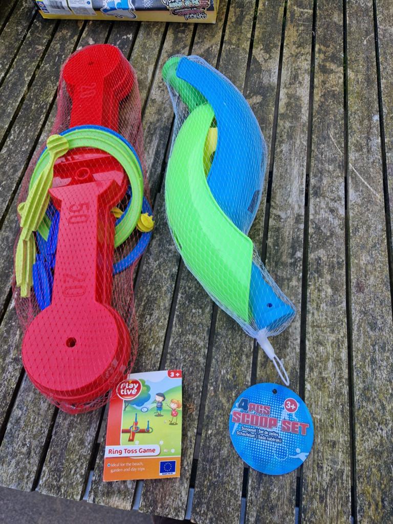 Buitenspeelgoed set: Ring Toss Game & Scoop Set, Ophalen of Verzenden