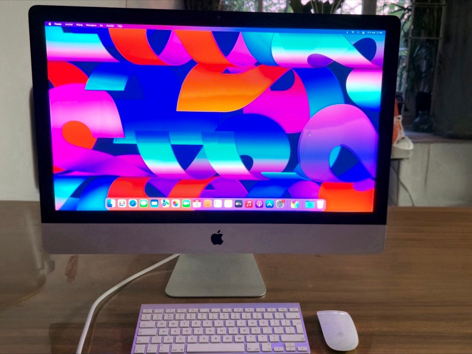 iMac 27" 5K Retina (Late 2015) i7- incl. toetsenbord & muis, Computers en Software, Ophalen of Verzenden, Zo goed als nieuw, IMac