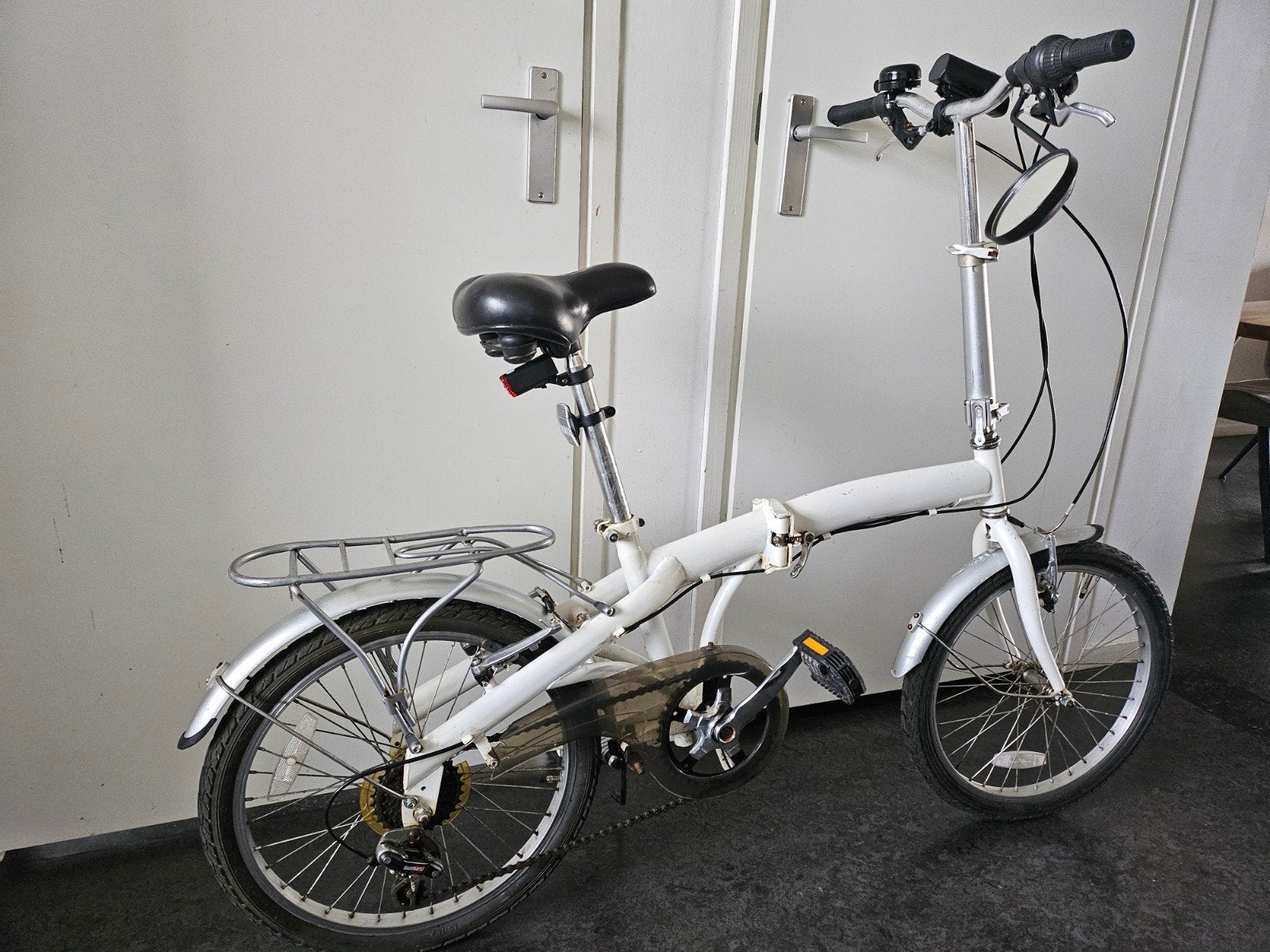 vouwfiets met versnellingen, 20 inch of meer, Velgrem, Versnellingen, Zo goed als nieuw