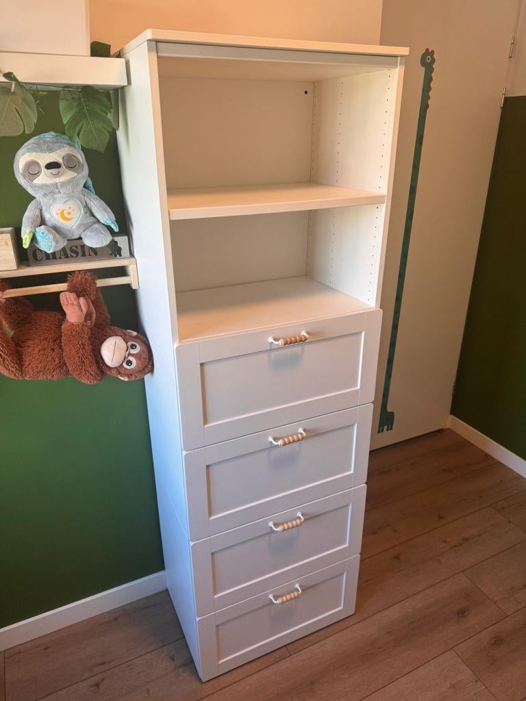 IKEA SMÅSTAD / PLATSA BOEKENKAST / KLEDINGKAST, Kinderen en Baby's, Kinderkamer | Commodes en Kasten, Ophalen, ., 105 cm of meer