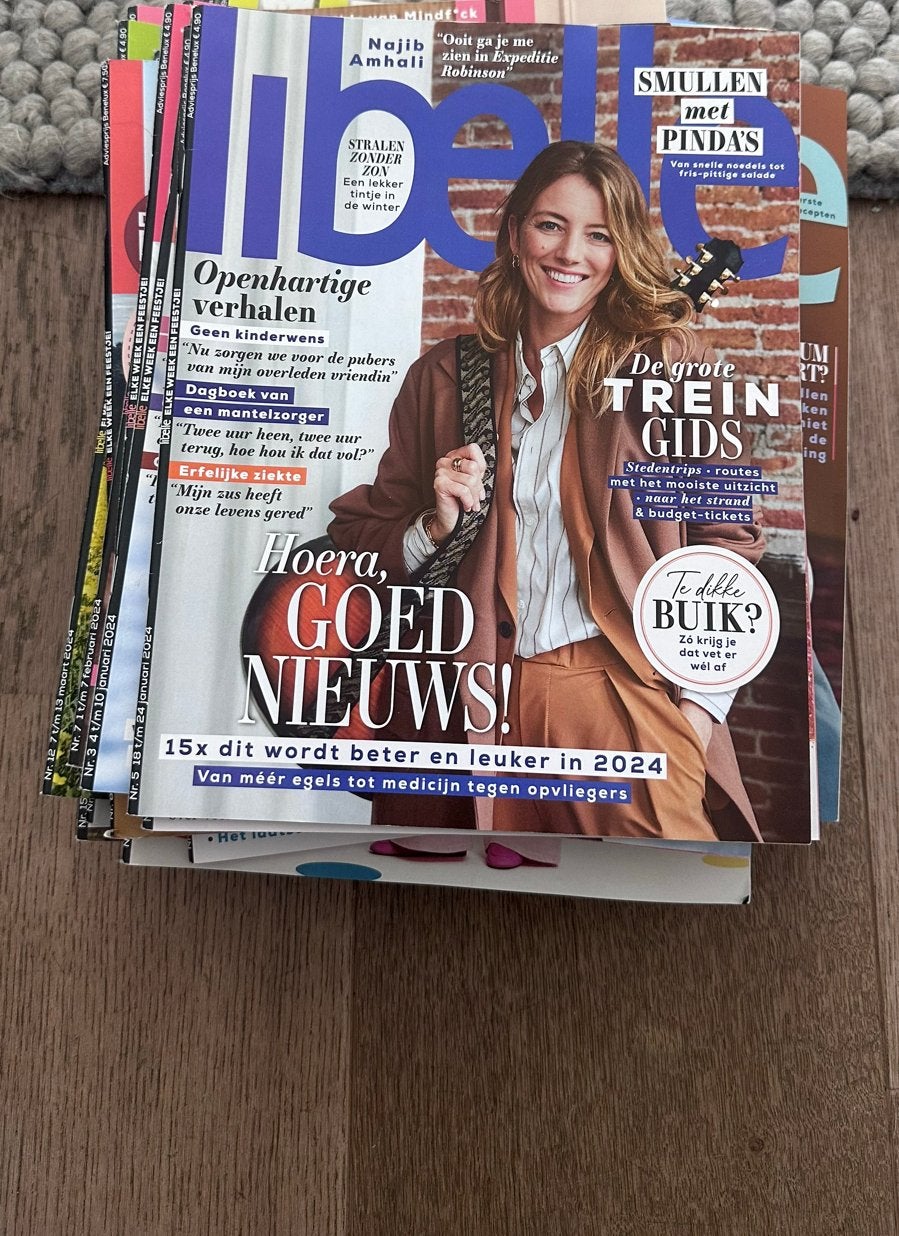 Libelle tijdschriften jaargang 2024, Ophalen, Gelezen, Damesbladen
