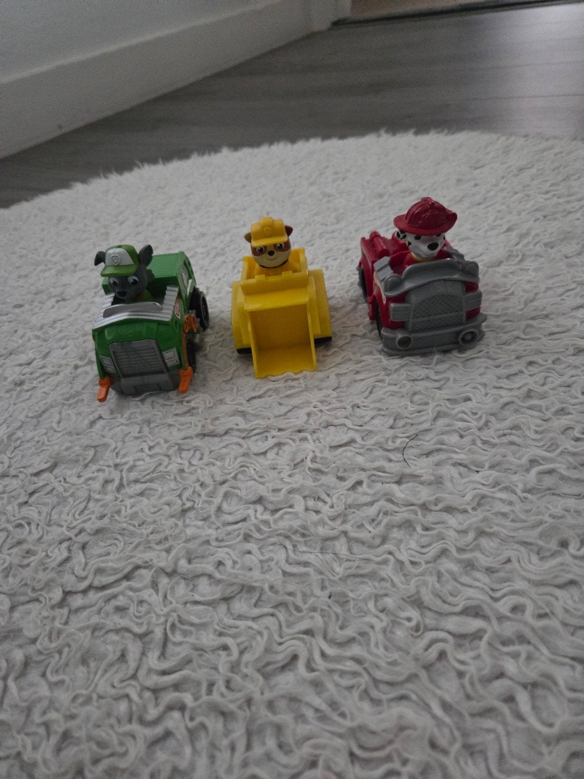 3x Paw Patrol, Kinderen en Baby's, Speelgoed | Actiefiguren, Ophalen, Zo goed als nieuw