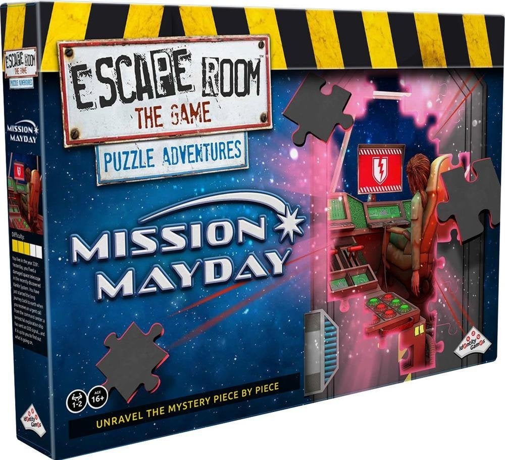 Escaperoom the Game - Mission Mayday, Een of twee spelers, Ophalen of Verzenden, Zo goed als nieuw, Escape Room The Game