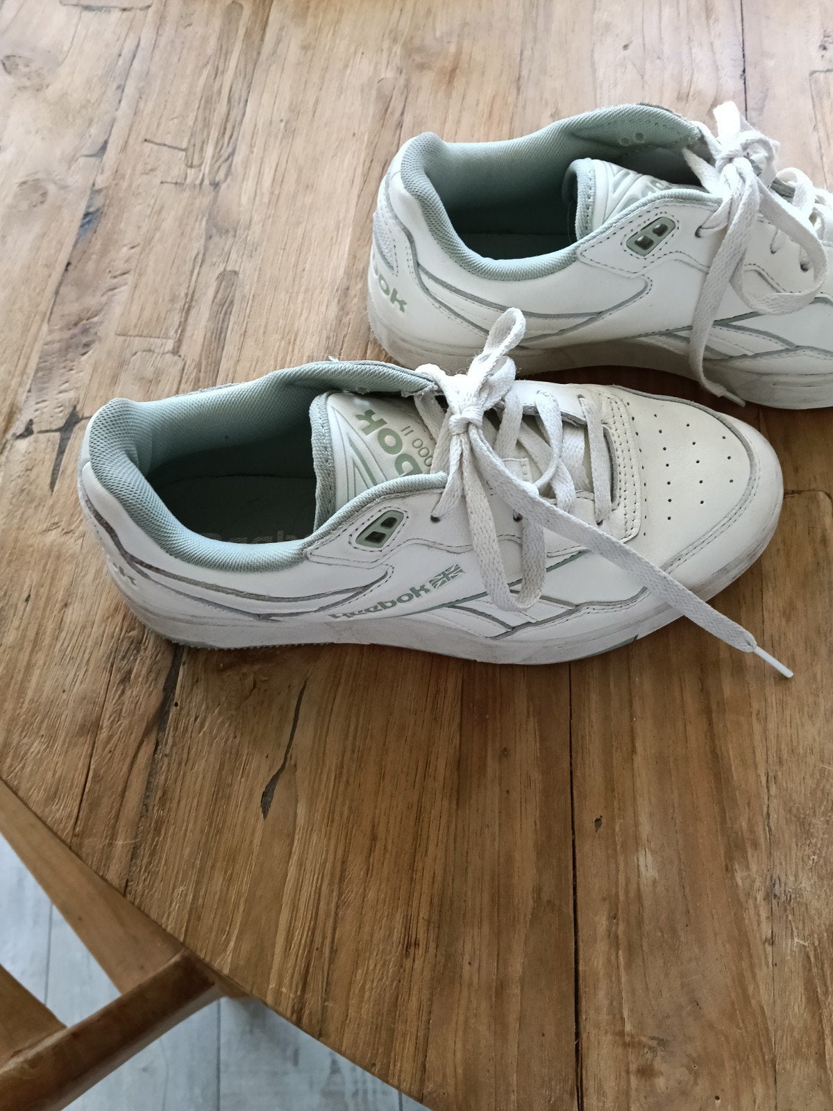 reebok sneakers, Ophalen of Verzenden, Gedragen, Wit, Sneakers of Gympen