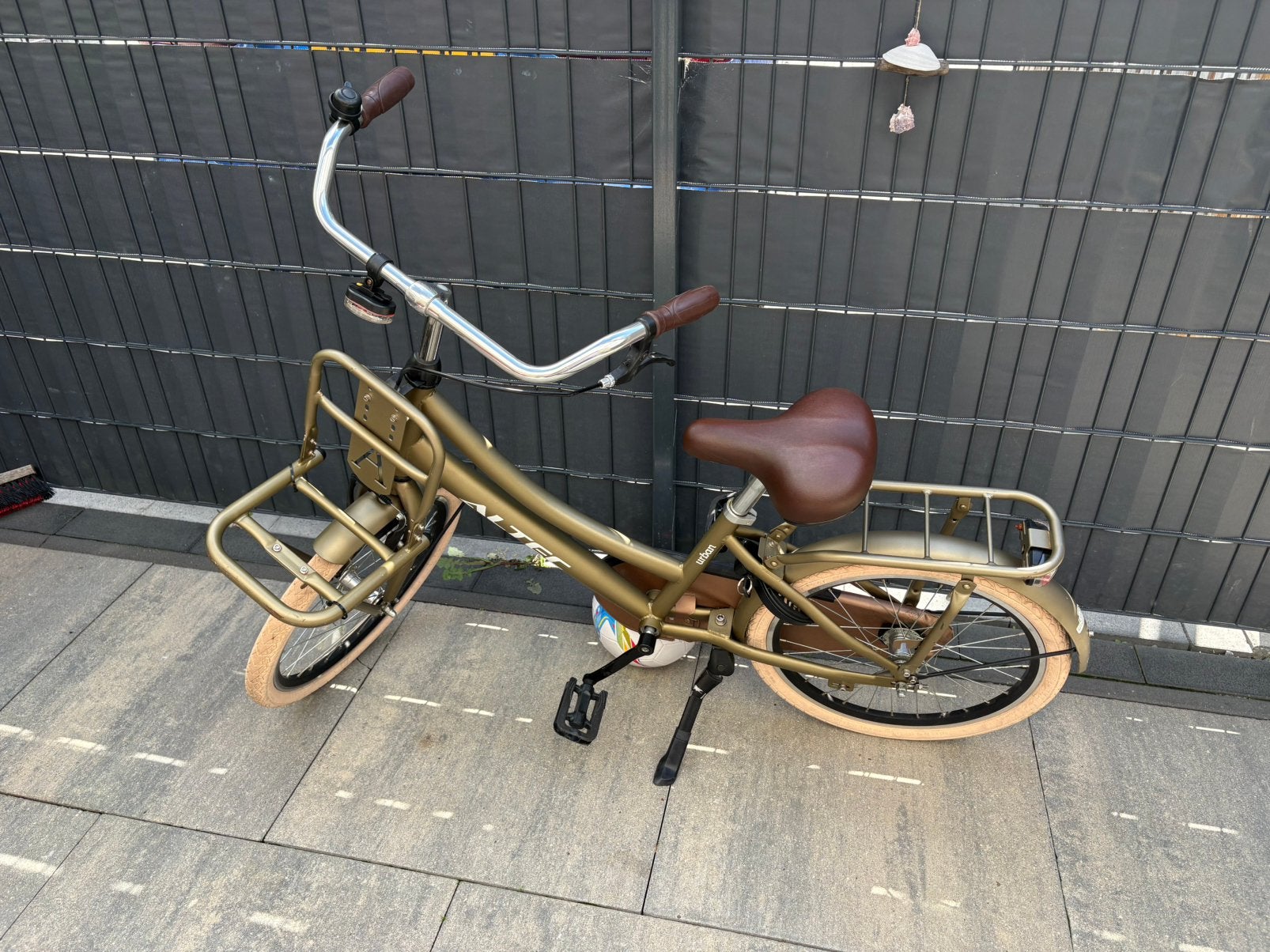 Altec Urban Transportfiets 20 inch zgan, Ophalen, Terugtraprem, 20 inch, Handrem