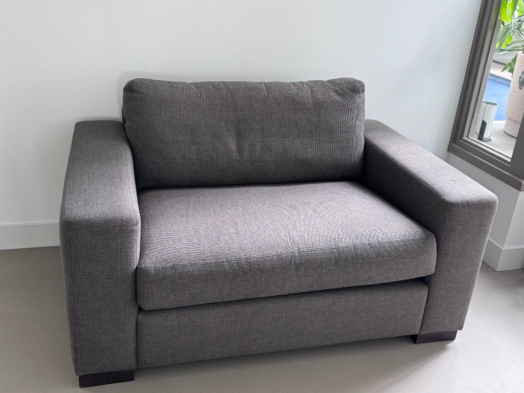 Loveseat Montel, 2 stuks, Huis en Inrichting, Fauteuils, Ophalen, Gebruikt, 75 tot 100 cm, 125 cm of meer