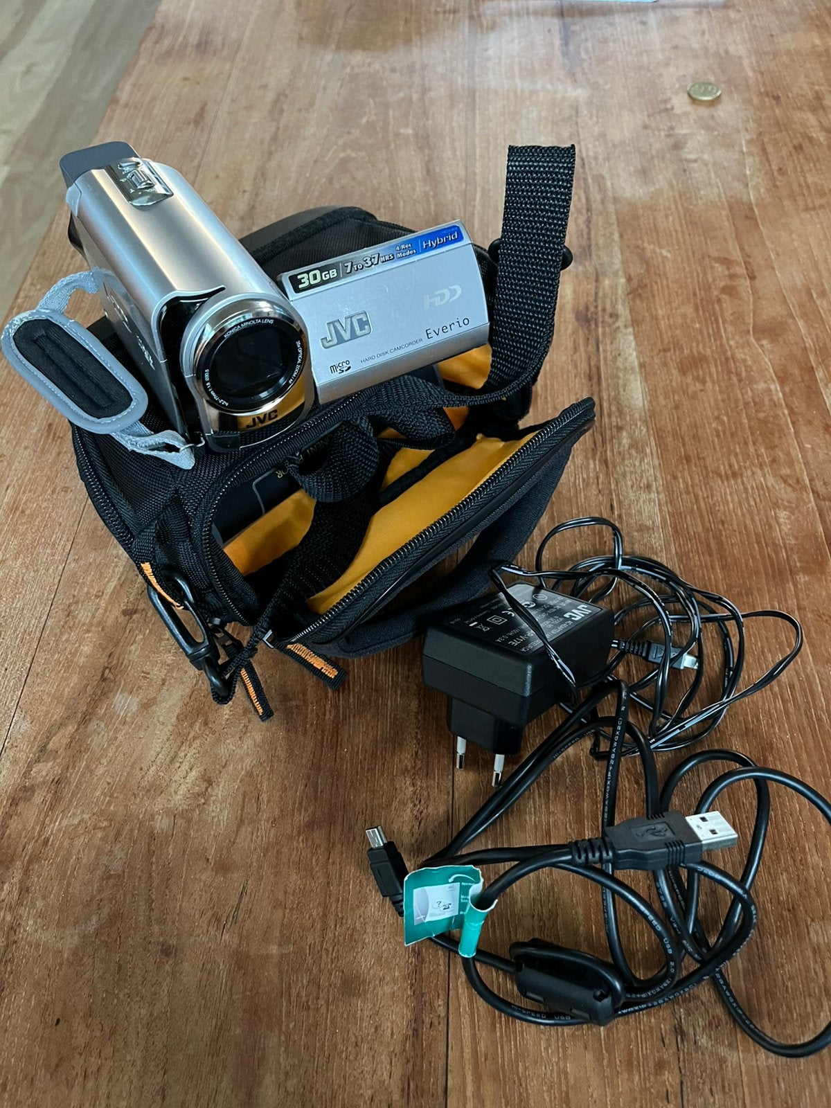 Videocamera, Ophalen, JVC, 20x of meer, Camera