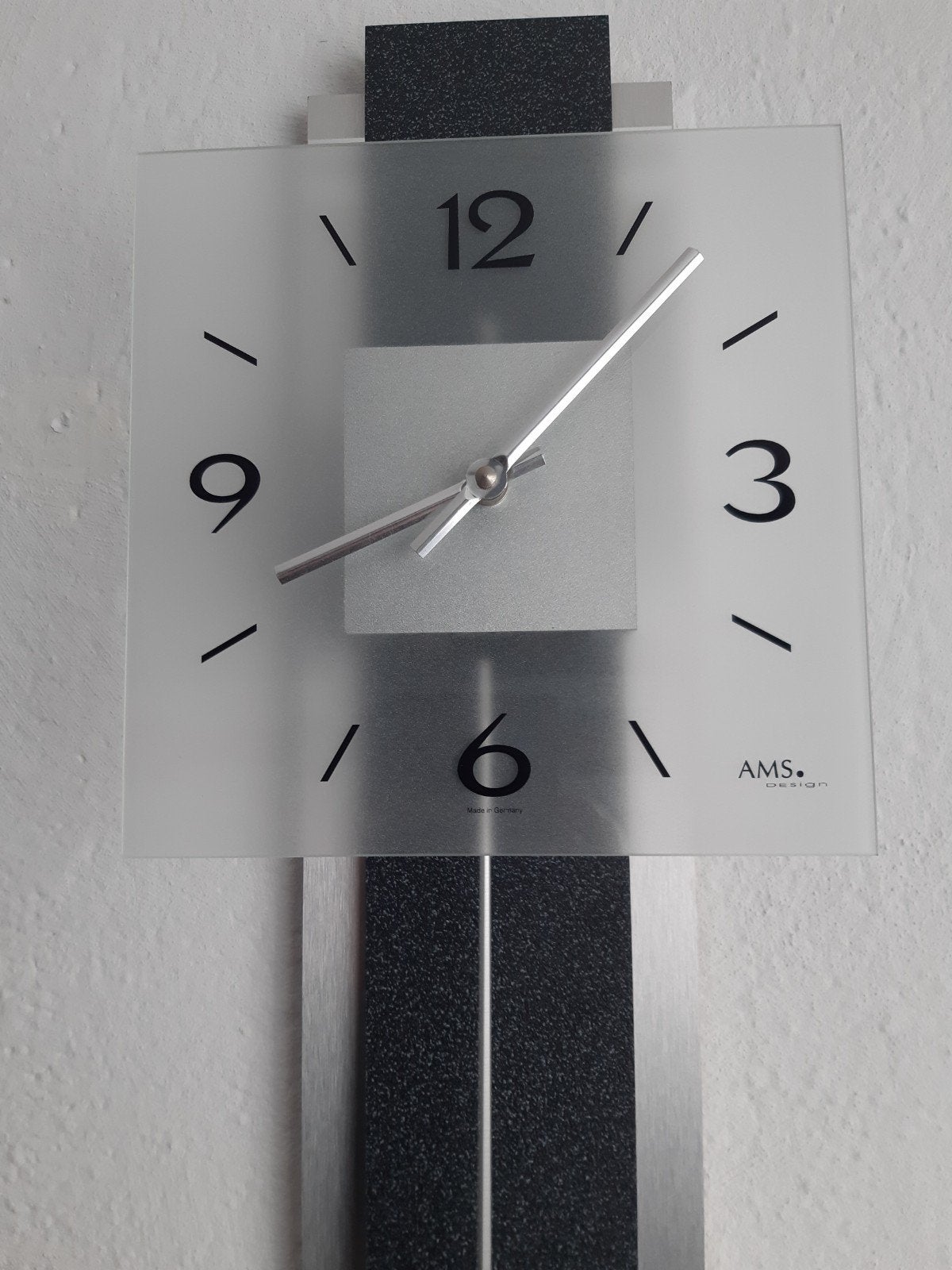 wandklok, Huis en Inrichting, Ophalen, Zo goed als nieuw, AMS, Wandklok